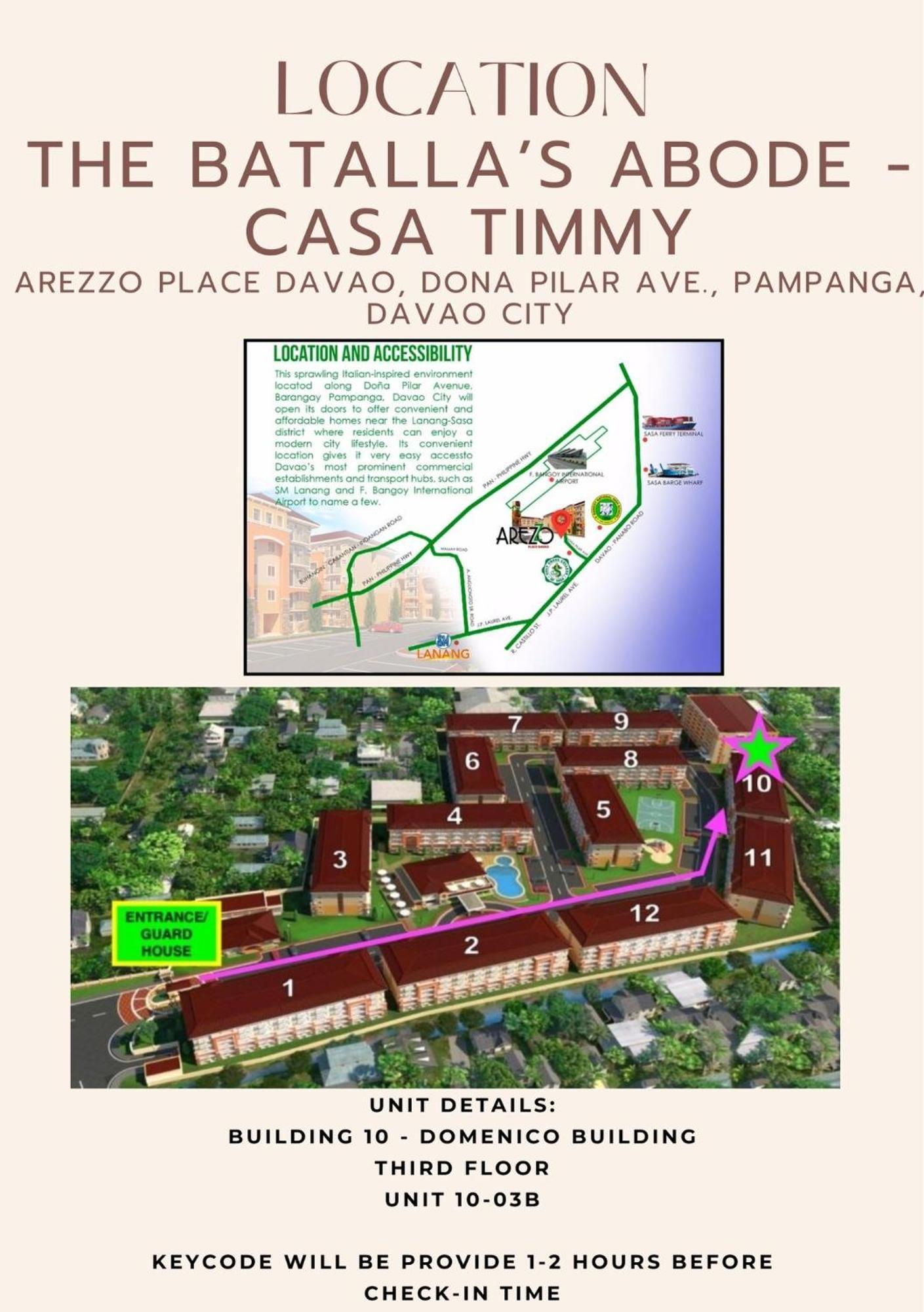 Minimalist 1-Bedroom Condo Unit Casa Timmy Davao Exterior photo